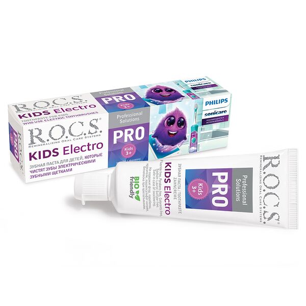 Зубная паста R.O.C.S. Kids Electro Pro 45 г