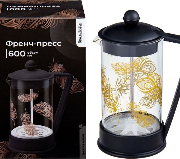 Френч-пресс Atmosphere Black Swan 600мл