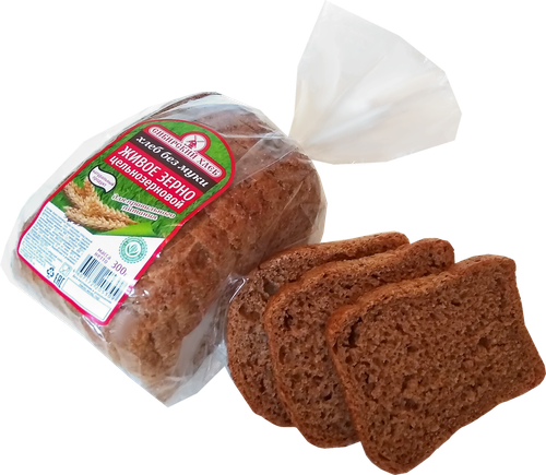 

Хлеб Сибирский хлеб Живое зерно цельнозерновой, 300 г