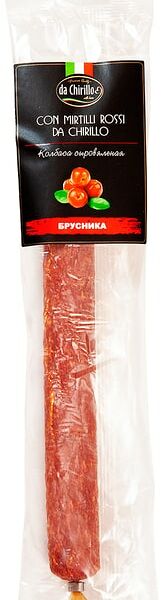 Колбаса Da Chirillo Con mirtilli rossi 140г