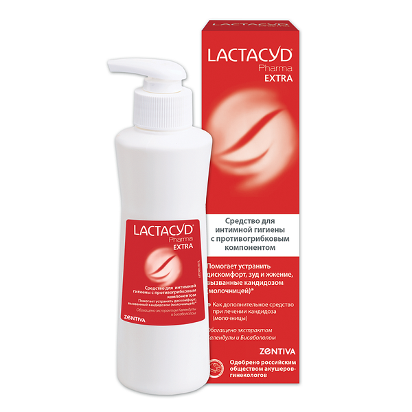 Средство для интимной гигиены Lactacyd 250 мл Extra