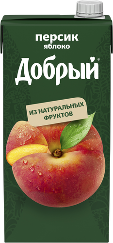 

Нектар Добрый Яблоко-Персик 2 л
