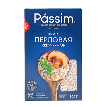 

Крупа перловая Пассим Жемчужная, 500г