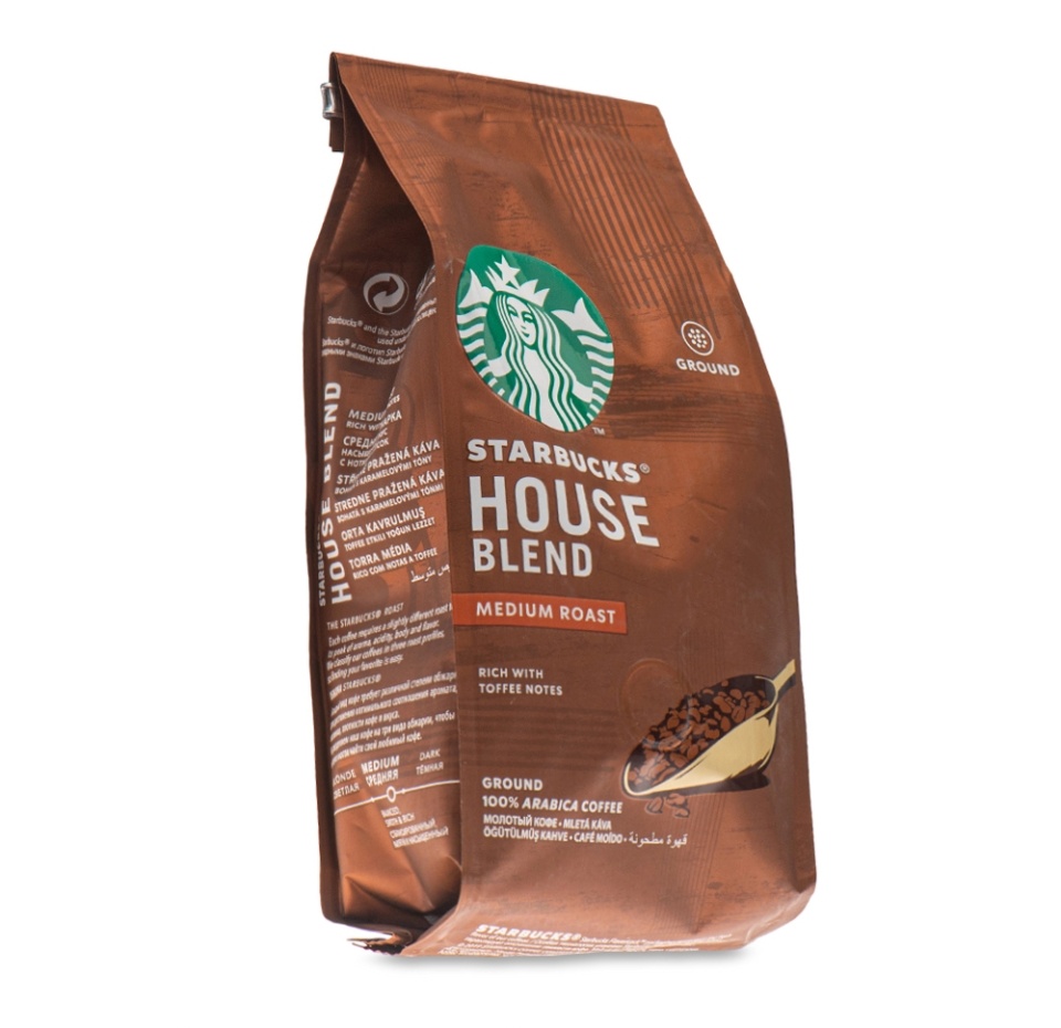 

Кофе молотый Starbucks House Blend Medium Roast 200 г
