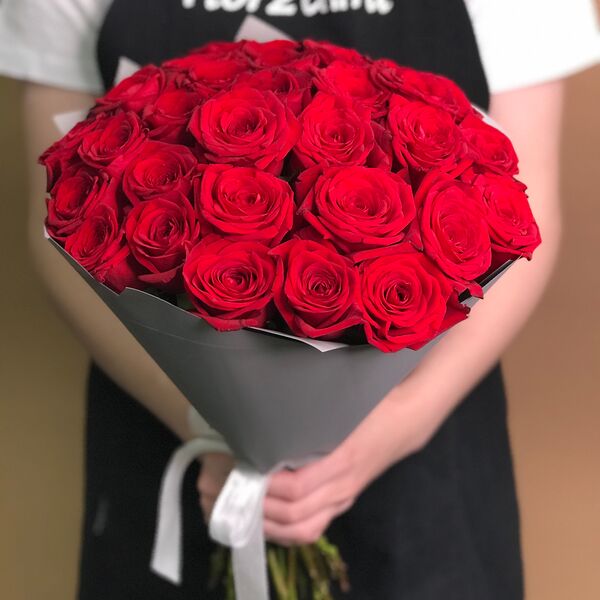 Букет из 35 красных роз (40 см)