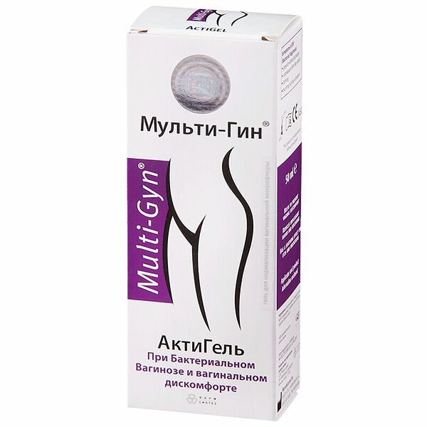 Гель вагинальный Мульти-Гин АктиГель 50 мл
