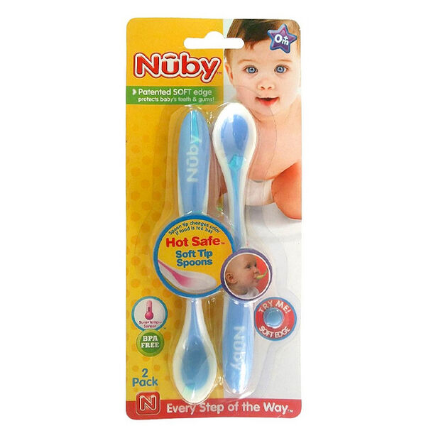 Nuby ложки термостойкие 3M+ N2