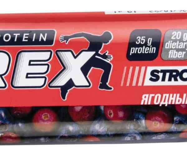 Батончик протеиновый Protein Rex Strong Ягодный пай
