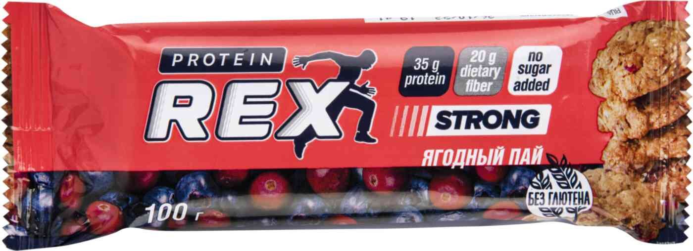 

Батончик протеиновый ProteinRex Strong Ягодный пай 100 г 1 шт