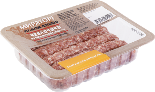 

Чевапчичи Мираторг из мраморной говядины 300 г