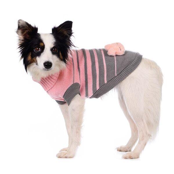 Свитер для собак 50см 3XL розовый (унисекс)