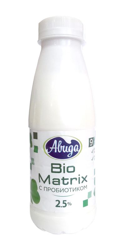 

Биопродукт кисломолочный Авида Bio Matrix с пробиотиком 2.5% 430 мл
