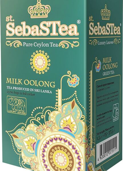 Чай SebaStea Milk oolong зеленый 25*1.5г