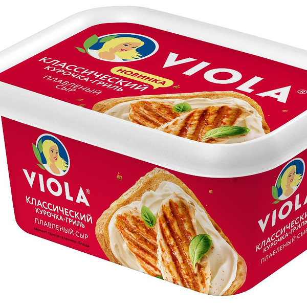 Сыр плавленый Viola курочка-гриль 35% бзмж