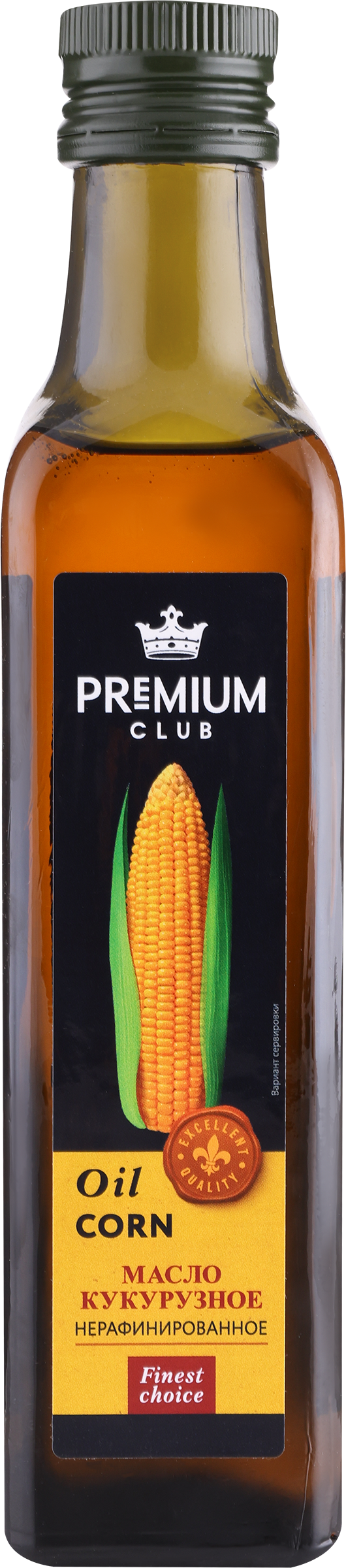 

Масло кукурузное PREMIUM CLUB нерафинированное, 250 мл