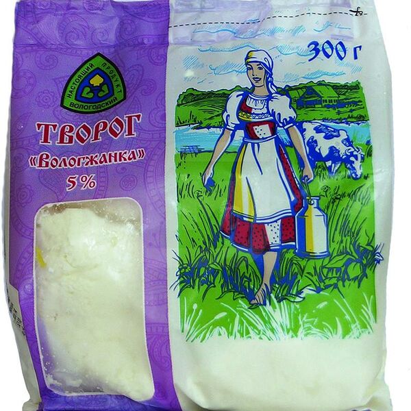 Творог Вологжанка 5% 300г