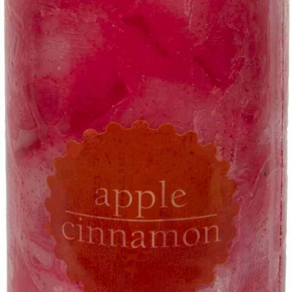 Свеча парафиновая H130 Яблоко-Корица, 70 мм