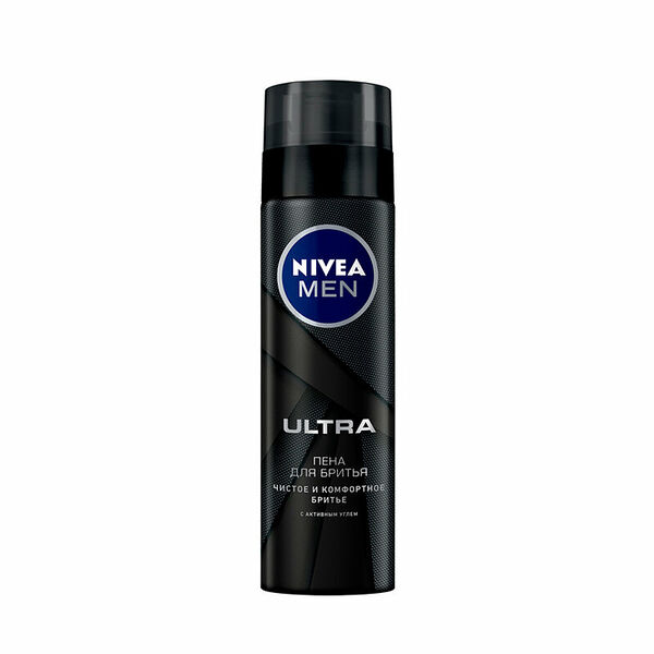 Пена для бритья Nivea Men Ultra с Активным Углем 200 мл