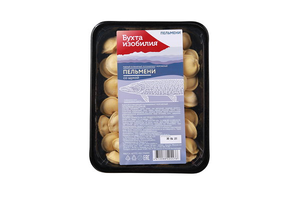 Пельмени Бухта Изобилия с щукой