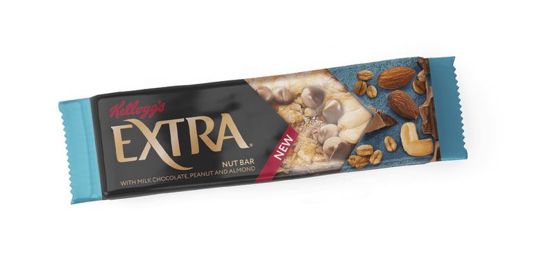 

Батончик Kellogg's Extra с молочным шоколадом, арахисом и миндалём 32 г