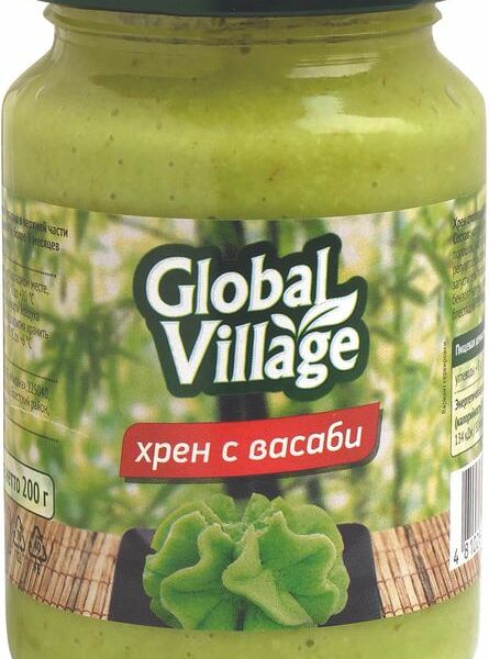 Хрен Global Village Васаби столовый острый 200г