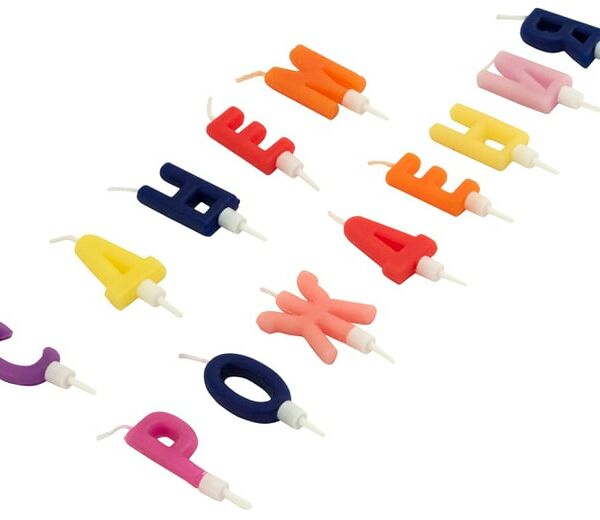 Набор свечей для торта Paterra С днем рождения