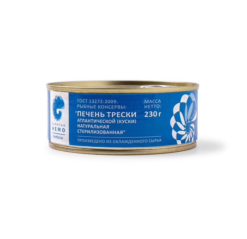 

Печень трески Horeca натуральная 230 г