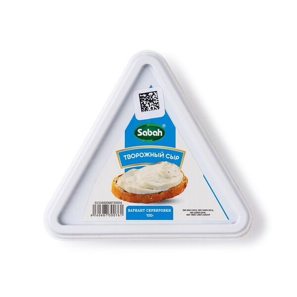 Сыр мягкий творожный 69% Sabah 