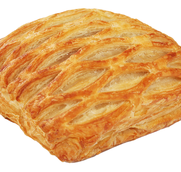 Слойка с клубникой