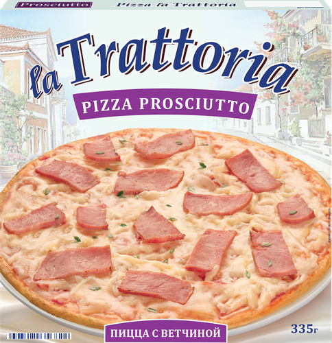 

Пицца la Trattoria с ветчиной 335 г