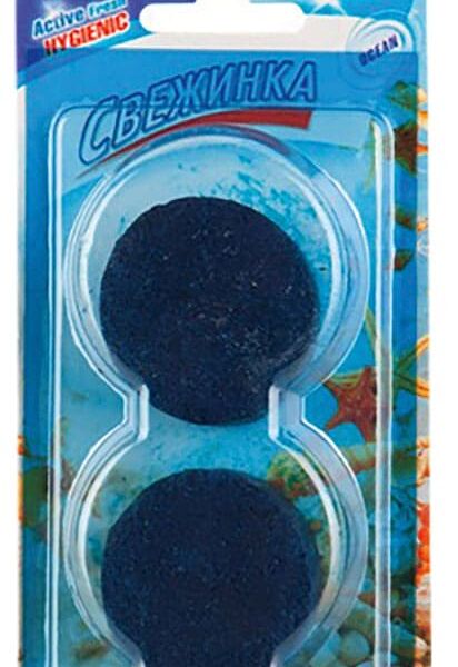 Таблетки для сливного бачка Свежинка хвоя 40 г х 2 шт.