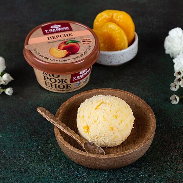 Мороженое молочное Персик 100 г