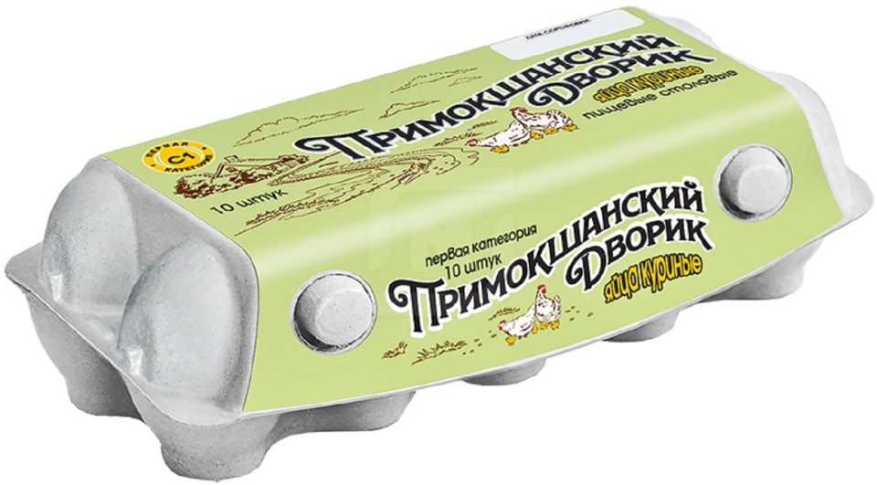 

Яйцо куриное Примокшанский дворик, 10 шт, цвет в ассортименте С1