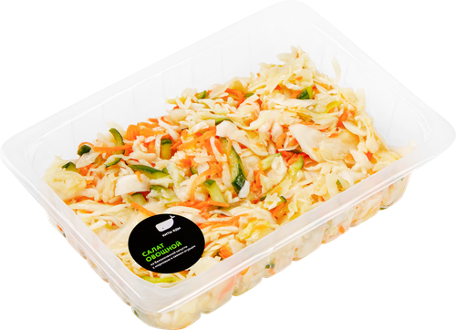 

Салат Киты еды из белокочанной капусты с морковью и огурцом весовой