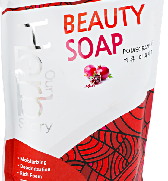 Мыло-пенка для умывания KOREA Our Herb Story с гранатом