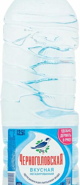 Вода негазированная Черноголовка, 2,5 л