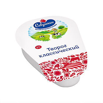 Творог Савушкин Хуторок 9%