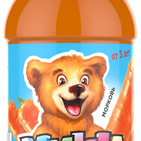 Нектар Миша морковь с мякотью, 0.33 л 