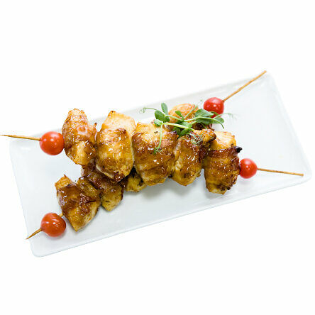 Шашлычок куриный в беконе Кулинария Супер Бабилон