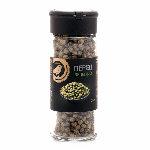 Перец зеленый АШАН Золотая птица горошек