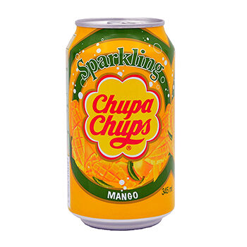 Напиток Chupa Chups Sparkling Mango (Манго) сильногазированный 345 мл