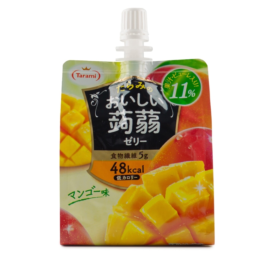 

Желе фруктовое Tarami питьевое из конняку со вкусом манго 150 г