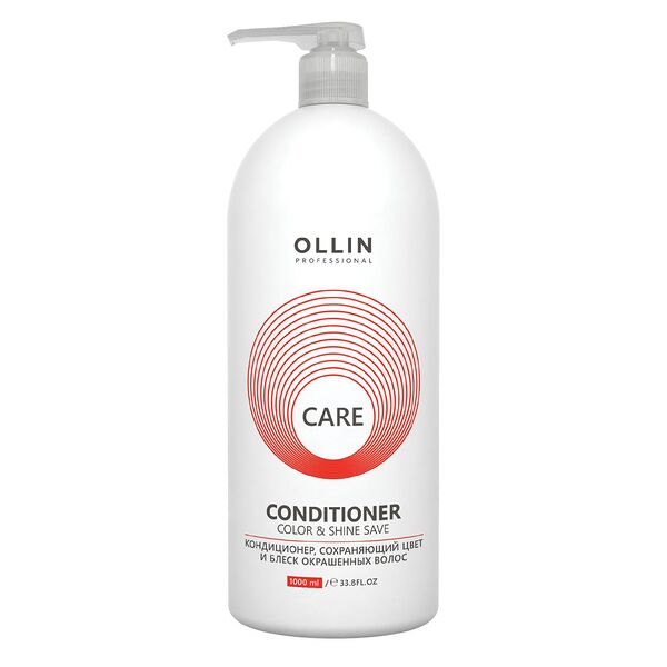 Кондиционер для волос Ollin Professional Care color & shine save 