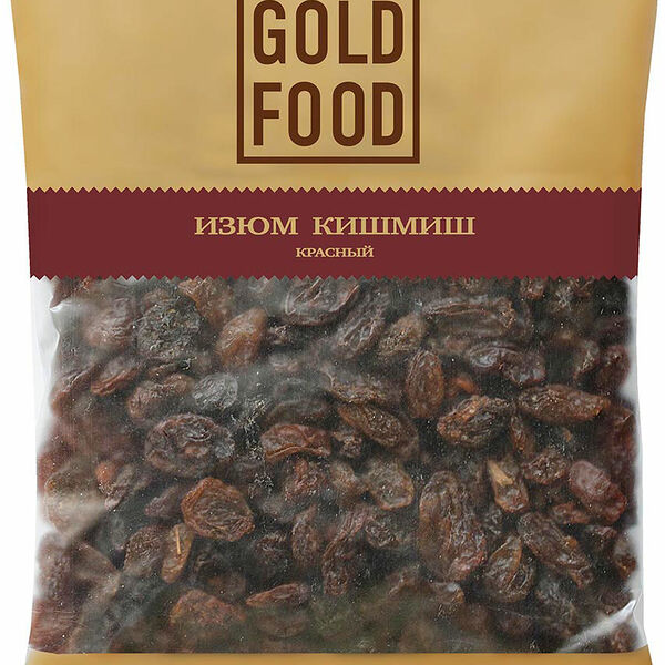 Изюм Gold food кишмиш красный
