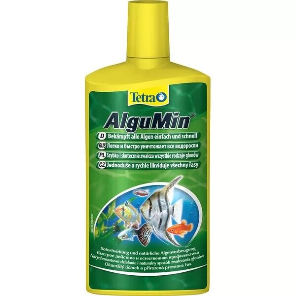 Tetra AlguМin 500 мл Ср-во для предупреждения появления и развития водорослей