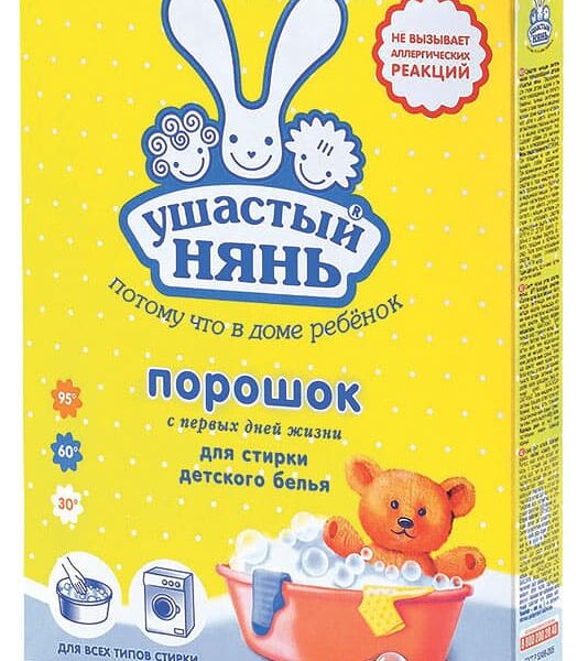 Стиральный порошок детский Ушастый нянь