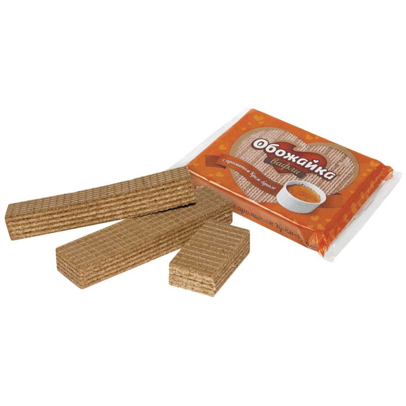 

Вафли Обожайка крем-брюле 225 г