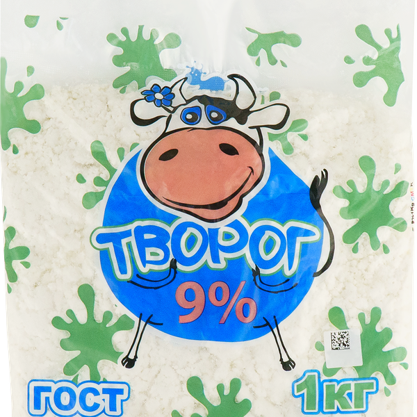 Творог МК НОВОНИКОЛАЕВСКИЙ 9%, без змж