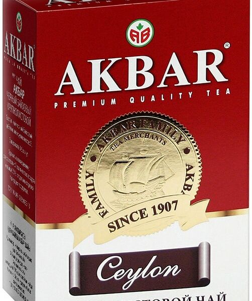 Чай черный Akbar Ceylon 100г