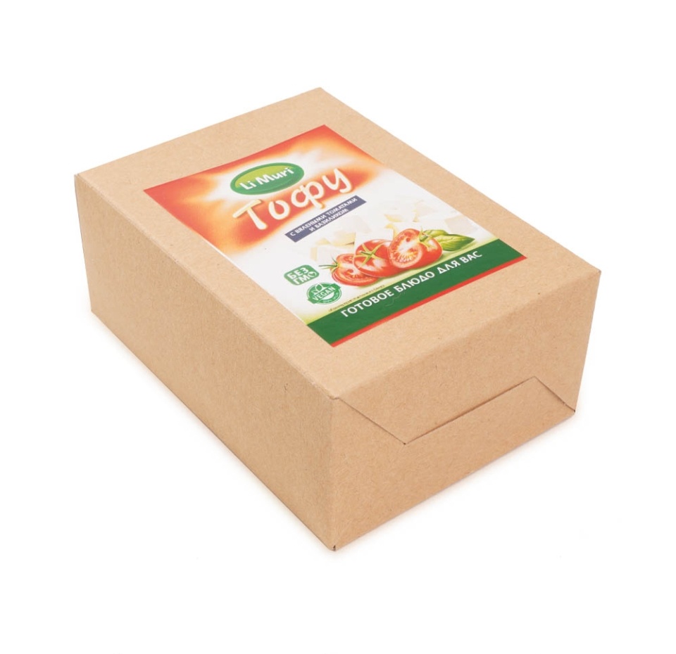 

Сыр соевый Тофу Li Muri с вялеными томатами и базиликом 300 г